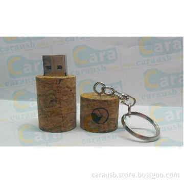 Wood stopper usb disk cork corkwood pendrive bolt plug memory sticks 8GB